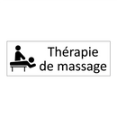 Thérapie de massage