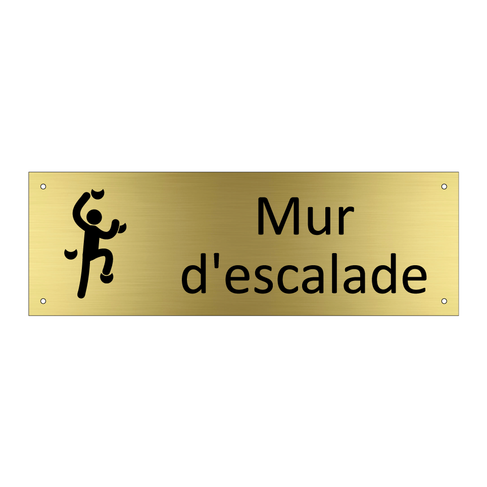 Mur d'escalade