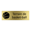 Terrain de basket-ball