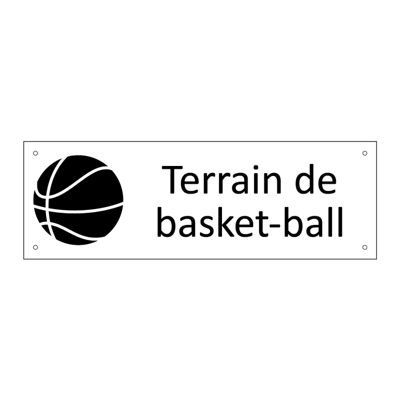 Terrain de basket-ball