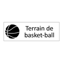 Terrain de basket-ball