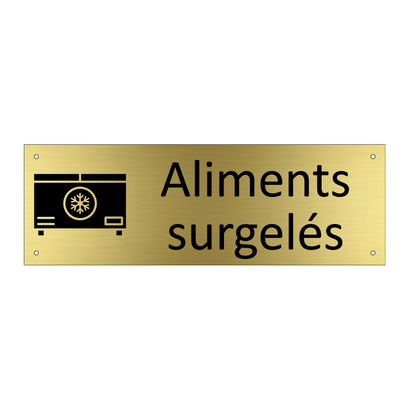 Aliments surgelés