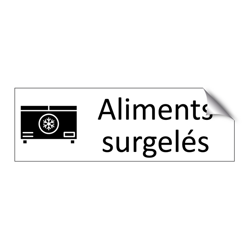 Aliments surgelés