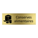 Conserves alimentaires