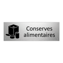 Conserves alimentaires