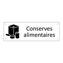 Conserves alimentaires