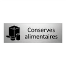 Conserves alimentaires