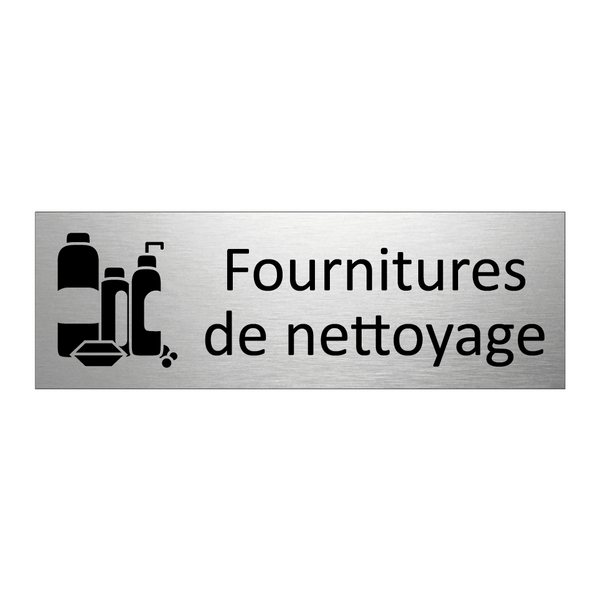 Fournitures de nettoyage