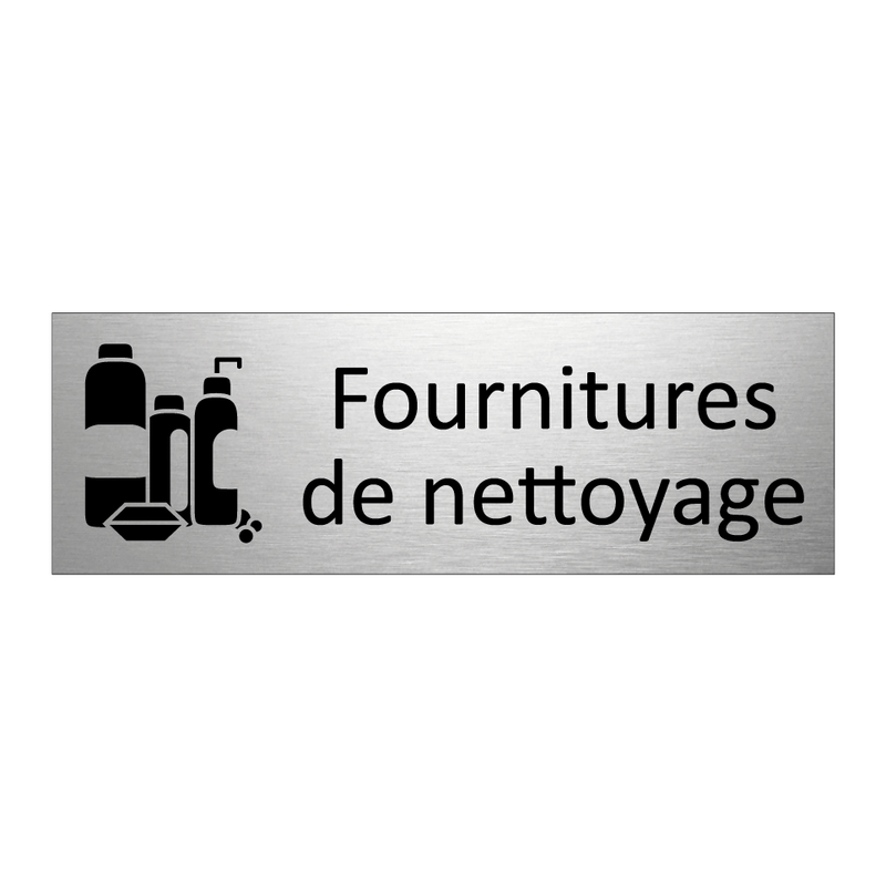 Fournitures de nettoyage