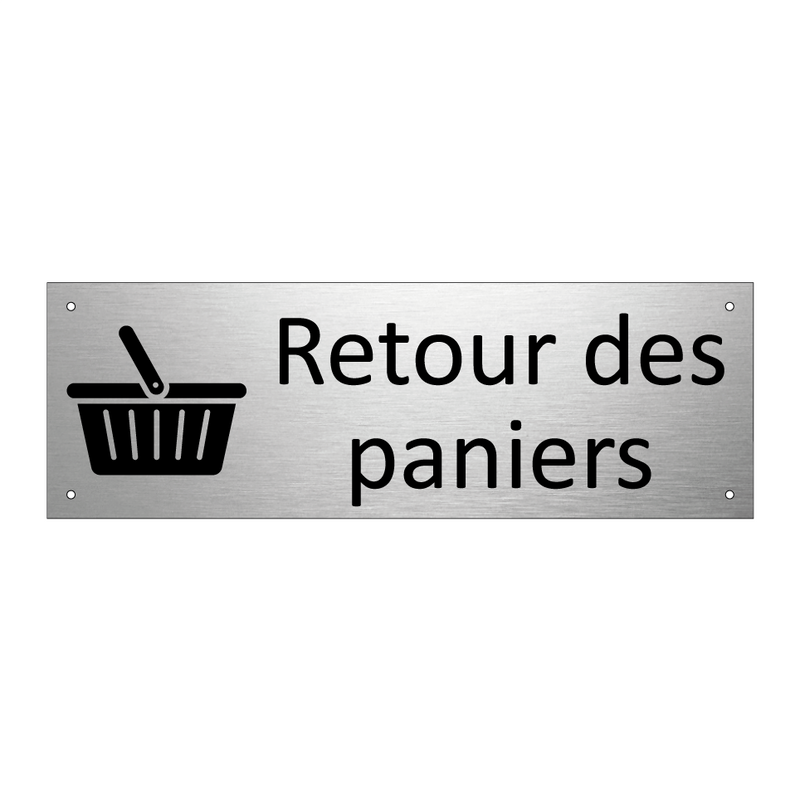 Retour des paniers