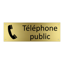 Téléphone public