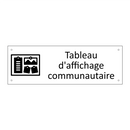 Tableau d'affichage communautaire