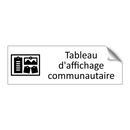 Tableau d'affichage communautaire