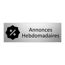 Annonces Hebdomadaires