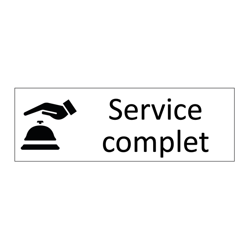 Service complet