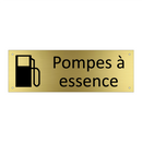 Pompes à essence