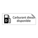 Carburant diesel disponible