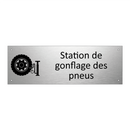 Station de gonflage des pneus