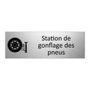 Station de gonflage des pneus