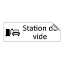 Station de vide