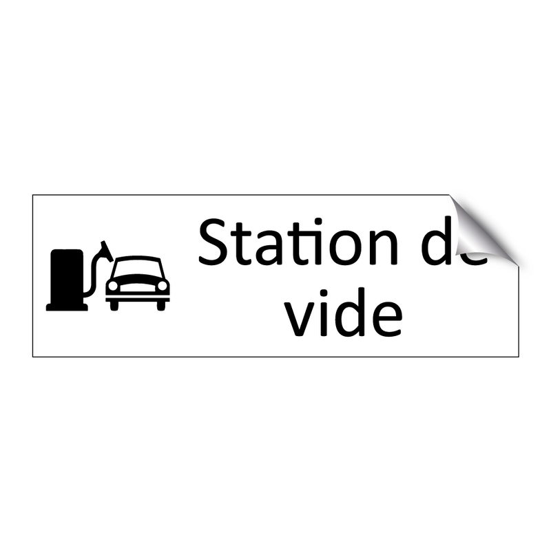 Station de vide