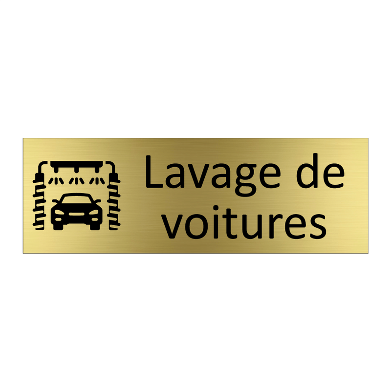 Lavage de voitures