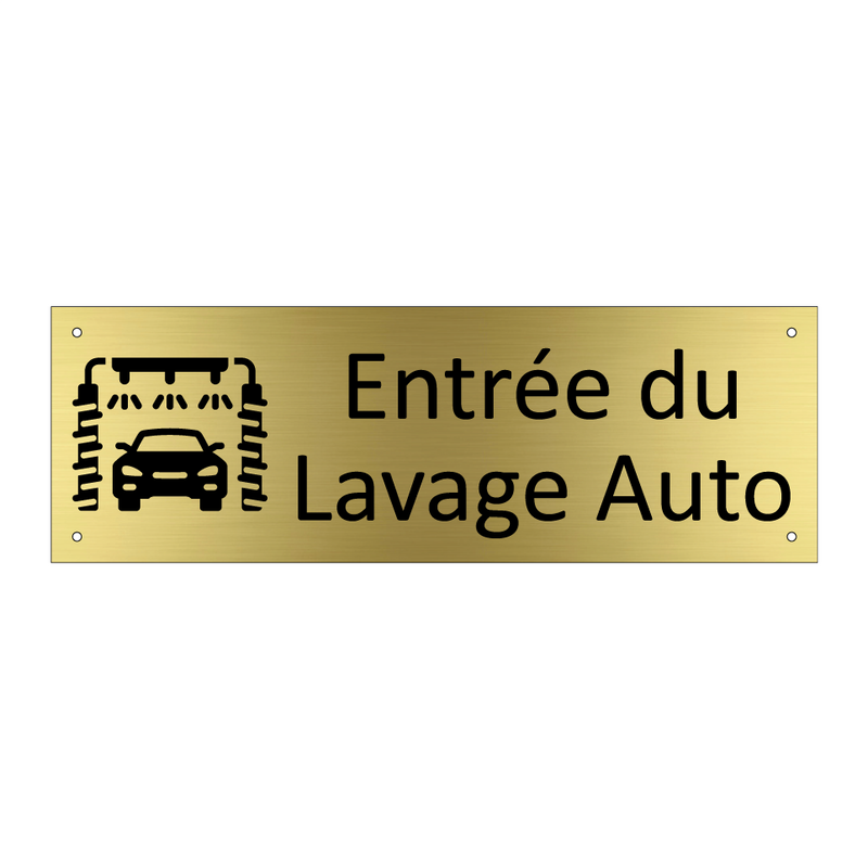 Entrée du Lavage Auto