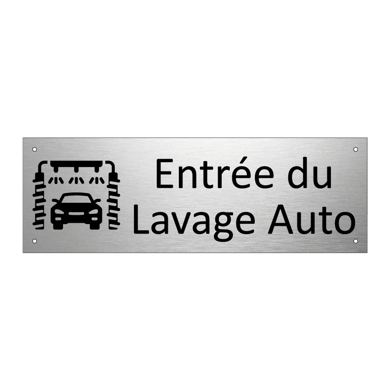 Entrée du Lavage Auto