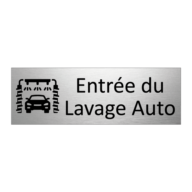 Entrée du Lavage Auto