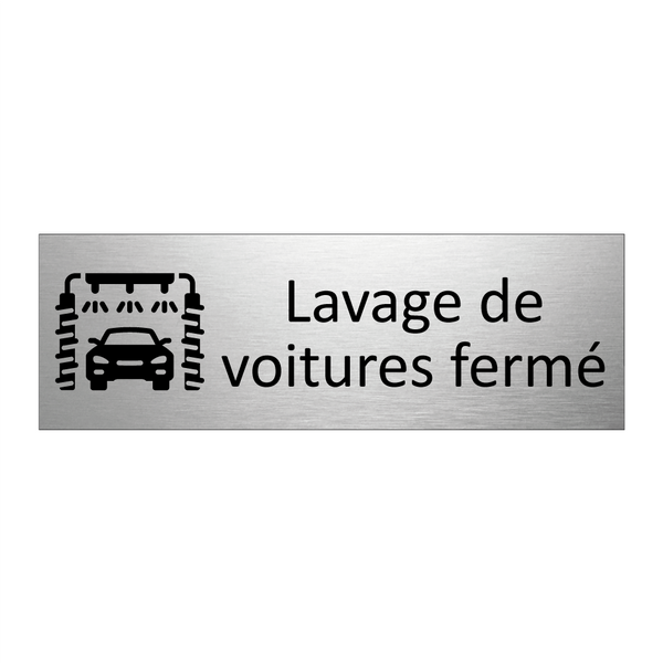 Lavage de voitures fermé