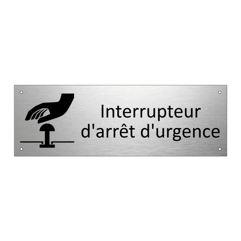 Interrupteur d'arrêt d'urgence