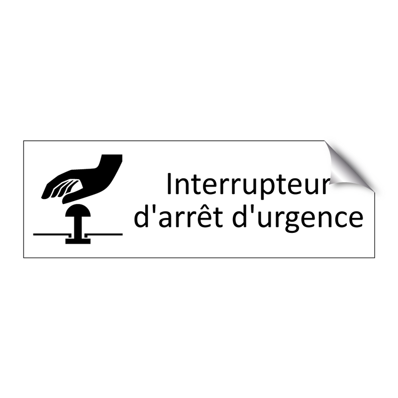 Interrupteur d'arrêt d'urgence