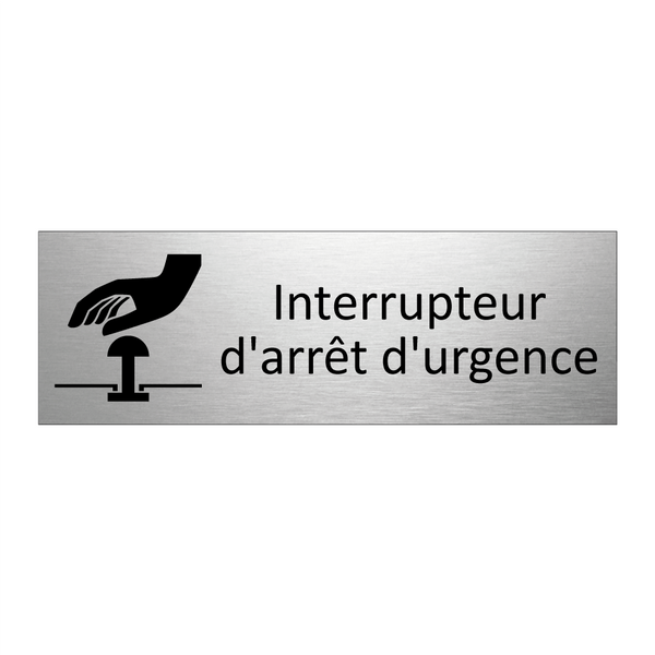 Interrupteur d'arrêt d'urgence