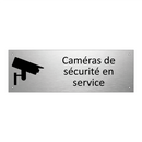 Caméras de sécurité en service