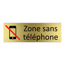 Zone sans téléphone