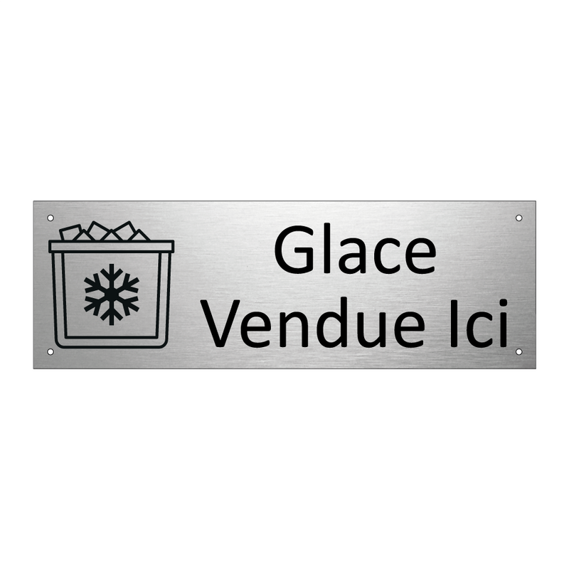 Glace Vendue Ici