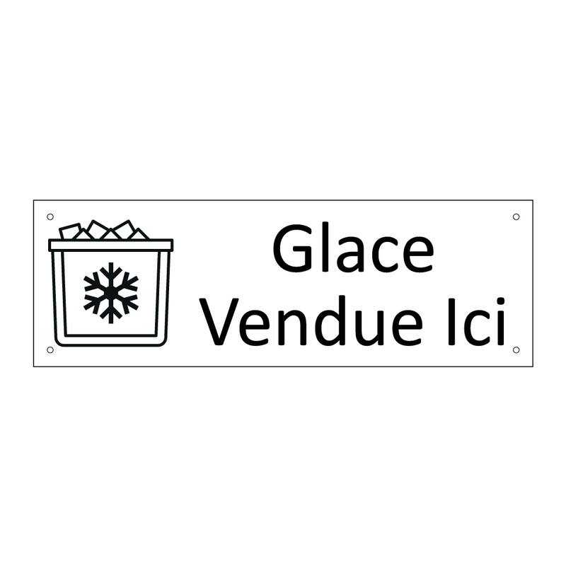 Glace Vendue Ici