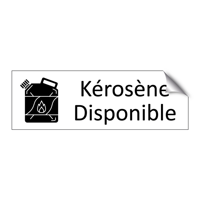 Kérosène Disponible
