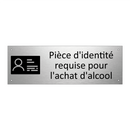 Pièce d'identité requise pour l'achat d'alcool