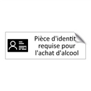 Pièce d'identité requise pour l'achat d'alcool