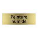 Peinture humide