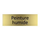 Peinture humide