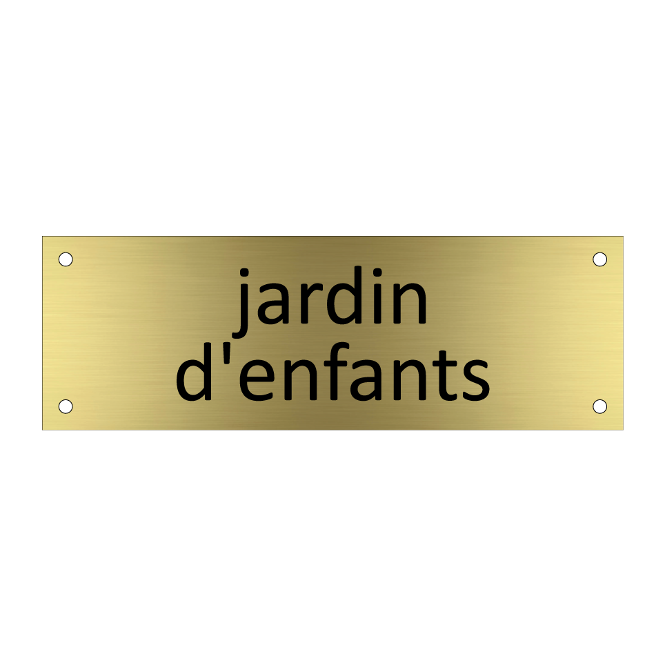 jardin d'enfants