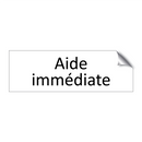 Aide immédiate