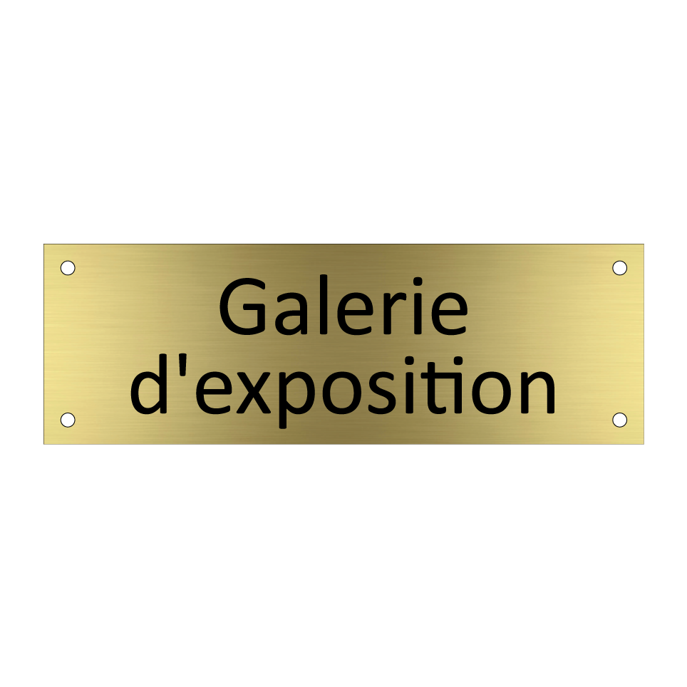 Galerie d'exposition
