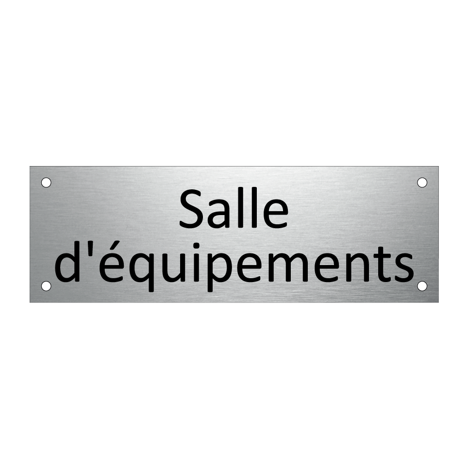 Salle d'équipements