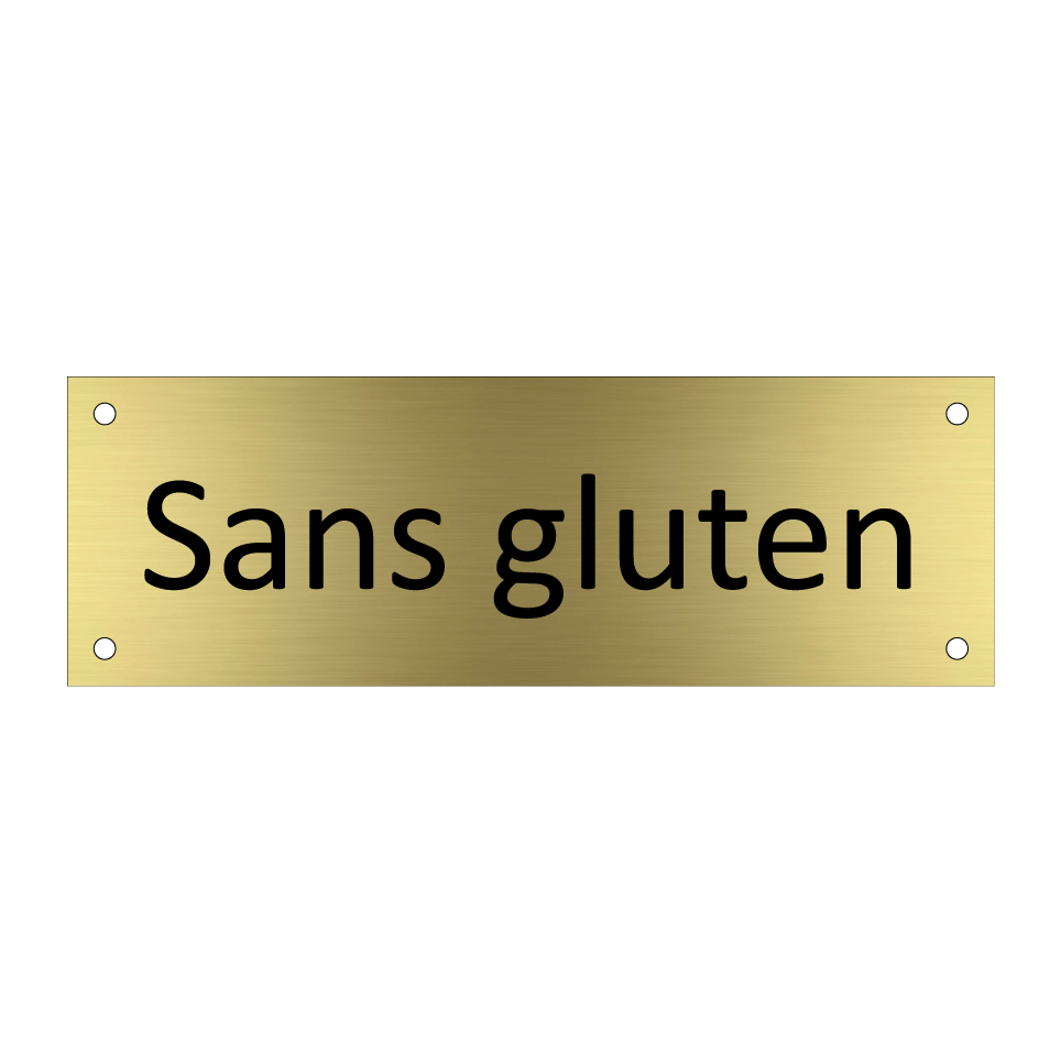 Sans gluten
