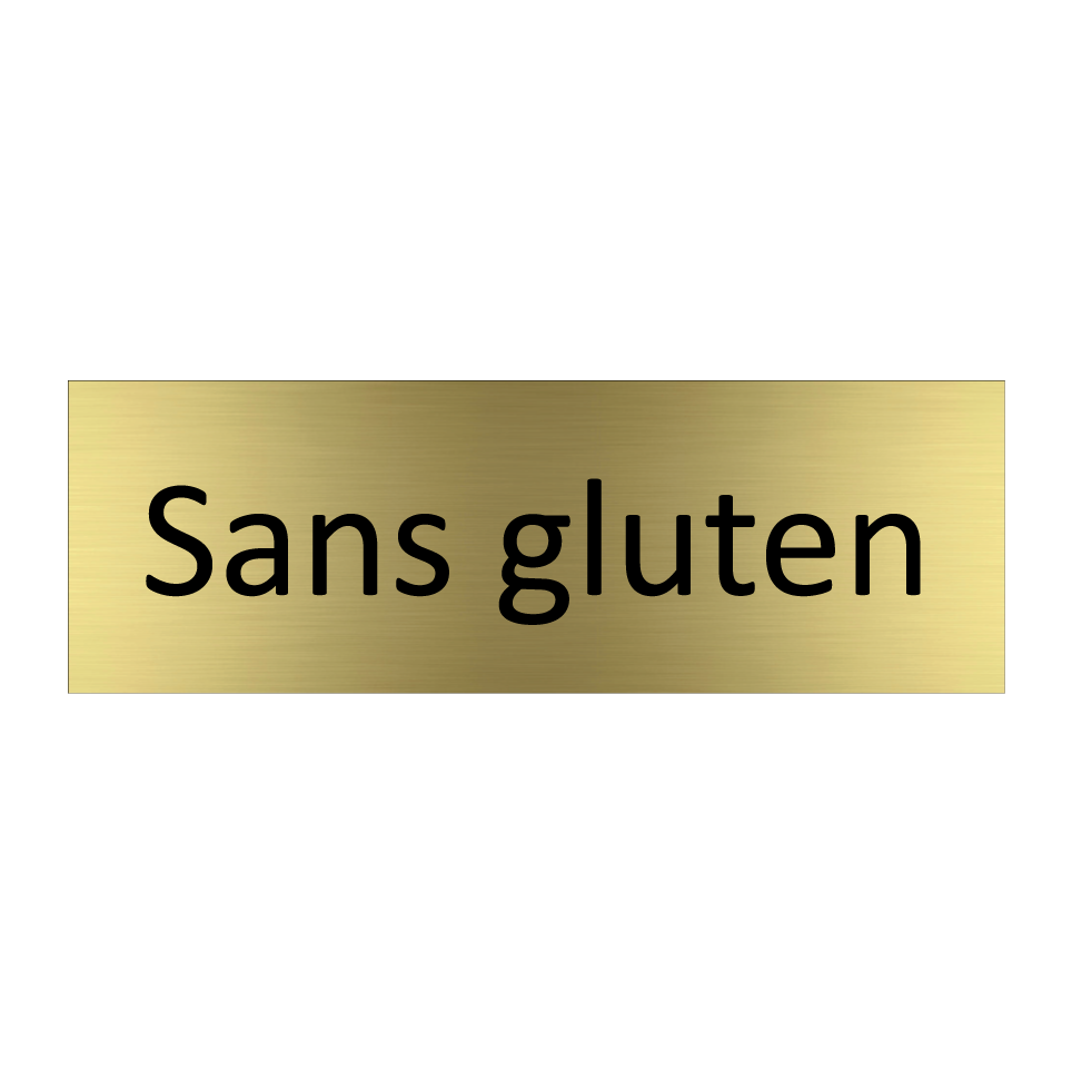 Sans gluten