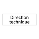 Direction technique