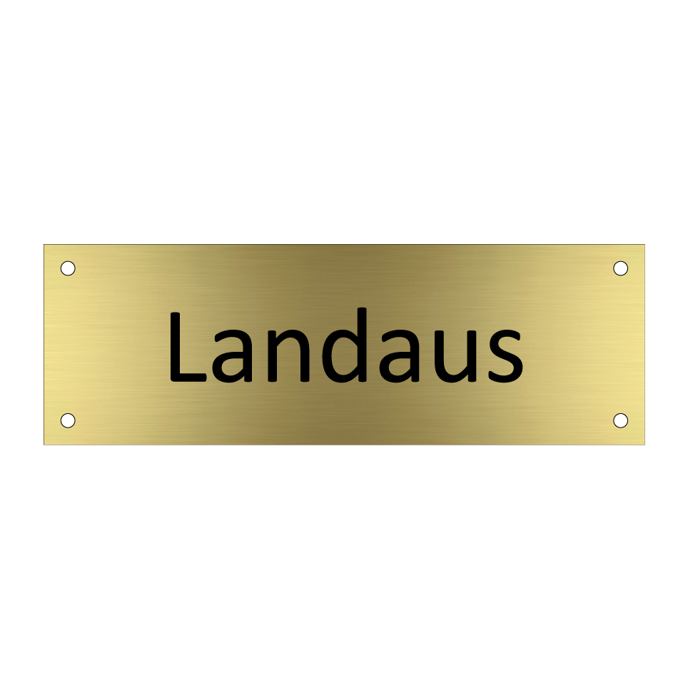 Landaus & Landaus & Landaus